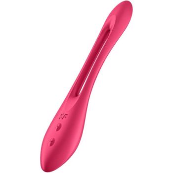 image Satisfyer - Vibrateur Multi Elastic Joy Rouge