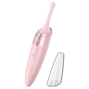 Satisfyer - Vibrateur  Pointe de Clit Twirling Delight Rose