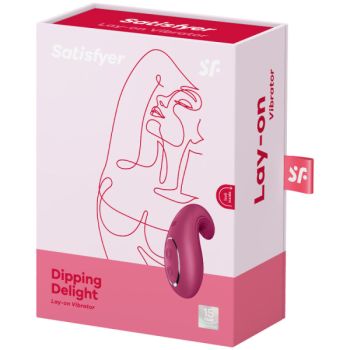 Satisfyer - Vibrateur  Poser Dipping Delight Rouge