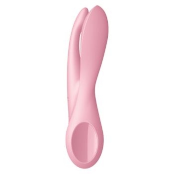 Satisfyer - Vibrateur Threesome 1 Rose