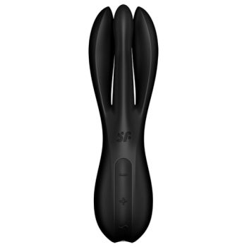 Satisfyer - Vibrateur Threesome 2 Noir