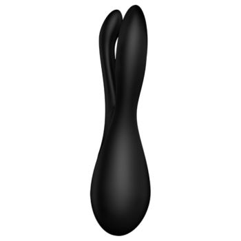 Satisfyer - Vibrateur Threesome 2 Noir