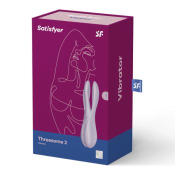 Satisfyer - Vibrateur Threesome 2 Violet