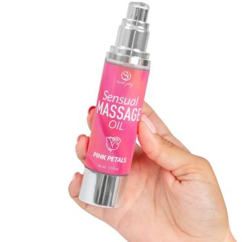 Secretplay - Huile de Massage Pétales de Roses