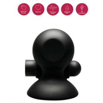Gel de Succion Vibrant Rechargeable pour les Tétons