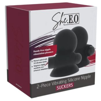 Gel de Succion Vibrant Rechargeable pour les Tétons