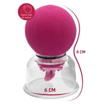 Pompe Vibrante et Rotative pour les Tétons et le Clitoris
