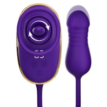 Succion Clitoriale avec Effet de Léchage et Stimulateur Anal Violet