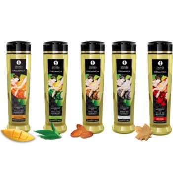 Shunga - Huile de Massage Bio Mango 240 Ml