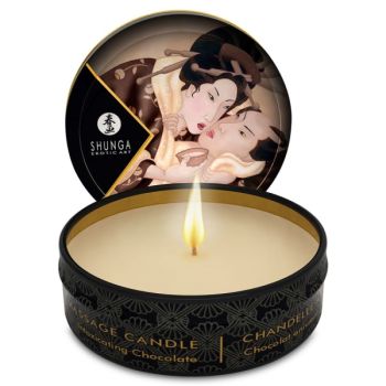 Shunga - Mini Caresse à la Bougie Présentoir Bougies de Massage 24 Unités