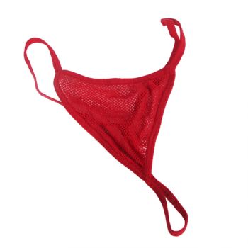 Subblime - 952181 Bodystocking Resille avec Gants et Diamants Rouge Taille Unique
