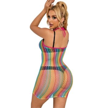Subblime - 952341 Robe Réseille Arc-en-ciel Taille Unique