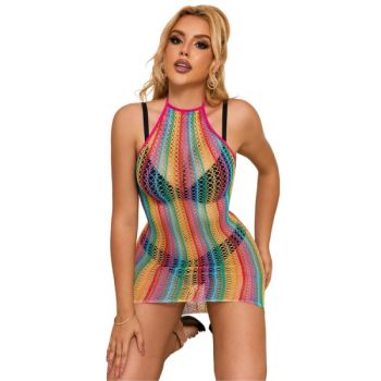 Subblime - 952341 Robe Réseille Arc-en-ciel Taille Unique