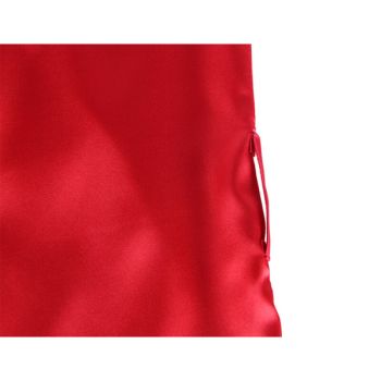 Subblime - 954017 Caraco Dos Transparent en Dentelle + String Rouge/noir S/m