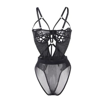 Subblime - 954055 Body Sexy en Dentelle Noir S/m