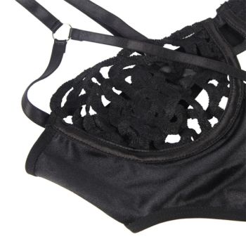 Subblime - 954055 Body Sexy en Dentelle Noir S/m