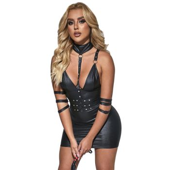 Subblime - 954413 Body Bondage en Cuir Noir L/xl
