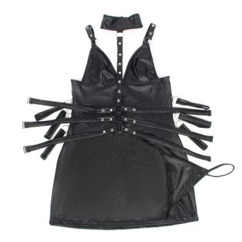Subblime - 954413 Body Bondage en Cuir Noir L/xl