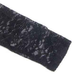 Subblime - 955601 Robe à Manches Longues avec Dentelle Noire L/xl
