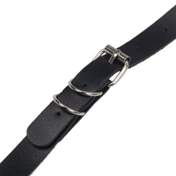 Subblime - Harnais Complet avec Boucles en Cuir Noir Taille Unique