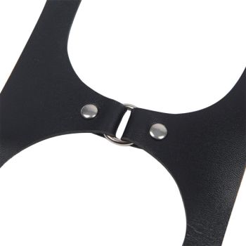 Subblime - Harnais Complet avec Boucles en Cuir Noir Taille Unique