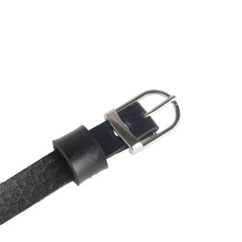 Subblime - Harnais Poitrine Chaîne S en Cuir Noir Taille Unique