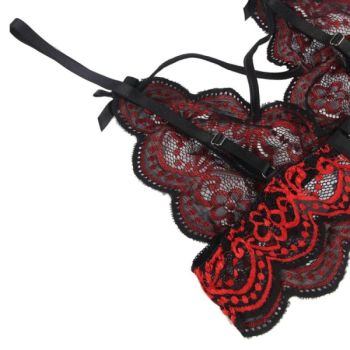 Subblime - Set Ensemble Deux Pièces Top et Culotte en Dentelle L/xl
