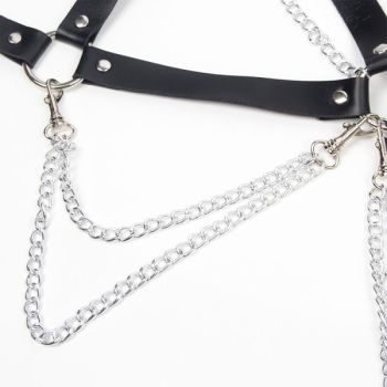 Subblime - Soutien-gorge Harnais avec Chaîne Détail Taille Unique