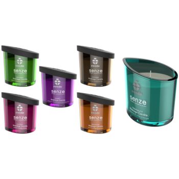 Bougie de Massage Senze Euphoria - Vanille, Bois de Santal