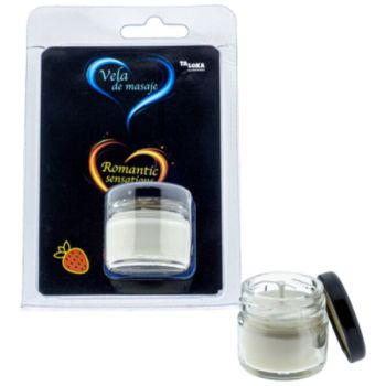 image Bougie de Massage Fraise
