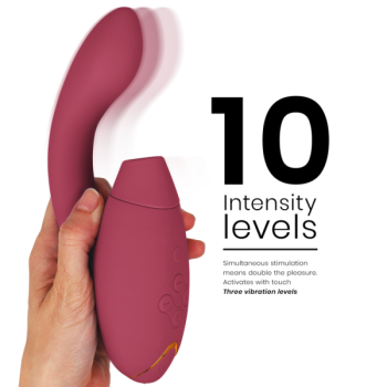 Duo 2 Stimulateur Bordeaux