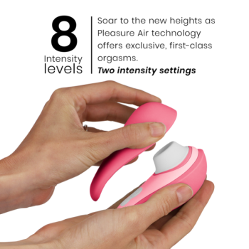 Liberty 2 Stimulateur de Clitoris et Aspiration Rose