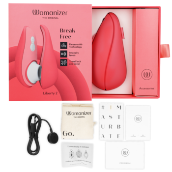 Liberty 2 Stimulateur de Clitoris et Aspiration Rose