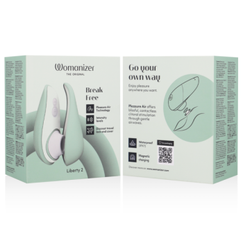 Liberty 2 Stimulateur de Clitoris et Aspiration Vert Clair