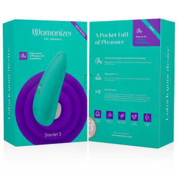 Stimulateur Clitoral Starlet 3 Turquoise