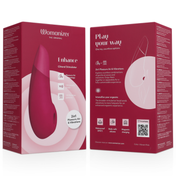 Stimulateur Clitorial Améliorant Rose Vibrant