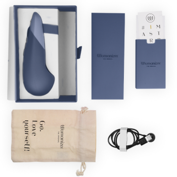 Vibe Lay-on Vibrateur Silencieux Bleu Foncé