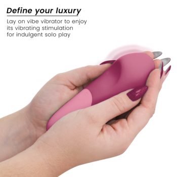 Vibrateur Silencieux Vibe Lay-on Rose Foyer