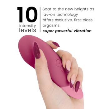 Vibrateur Silencieux Vibe Lay-on Rose Foyer