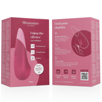 Vibrateur Silencieux Vibe Lay-on Rose Foyer