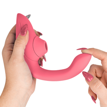 Vibrateur Stimulateur Blend Rabbit Rose Vibrante