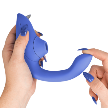 Vibrateur Stimulateur Bleu Vibrant Bleu