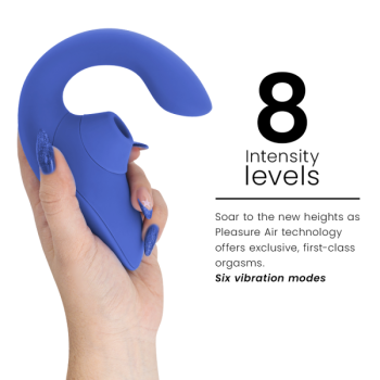 Vibrateur Stimulateur Bleu Vibrant Bleu
