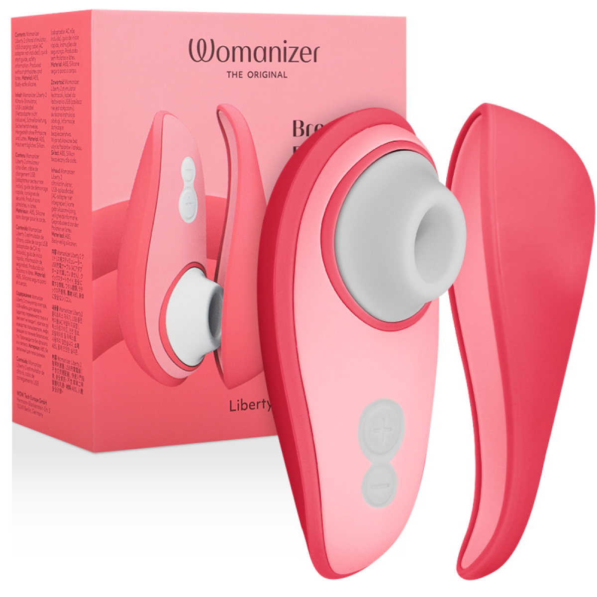 image Liberty 2 Stimulateur de Clitoris et Aspiration Rose