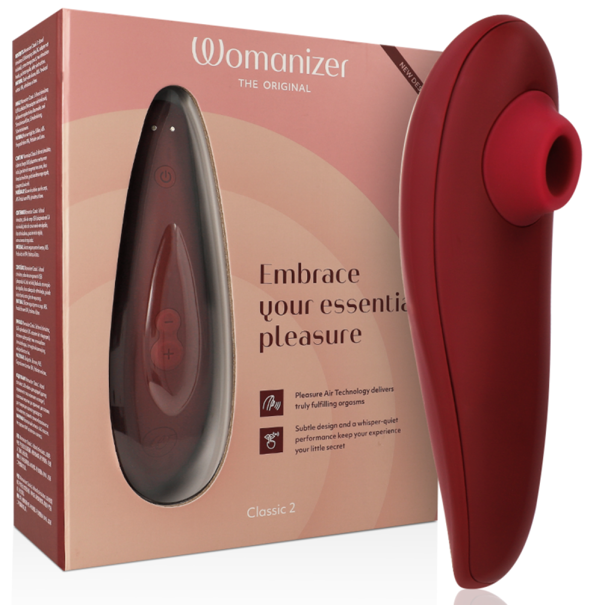 image Stimulateur Clitoral Classic 2 Bordeaux