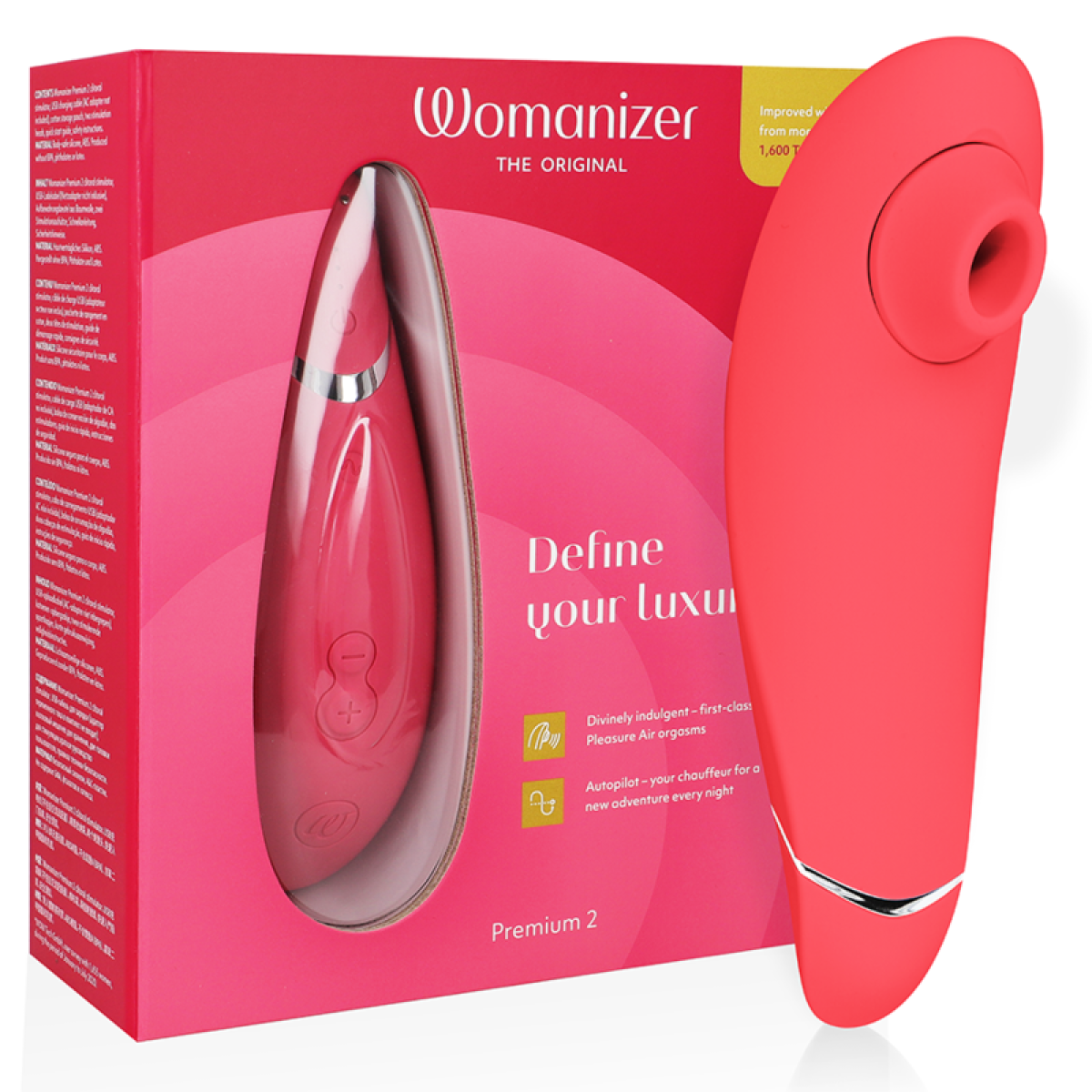 image Stimulateur Clitoral Premium 2 Framboise