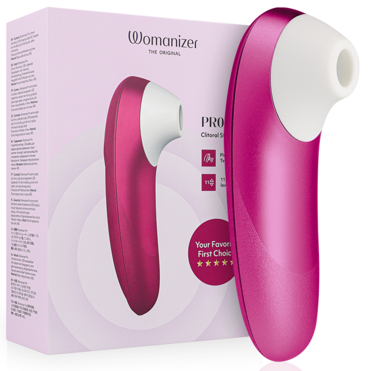 image Stimulateur Clitorial Vibrant Pro Rose