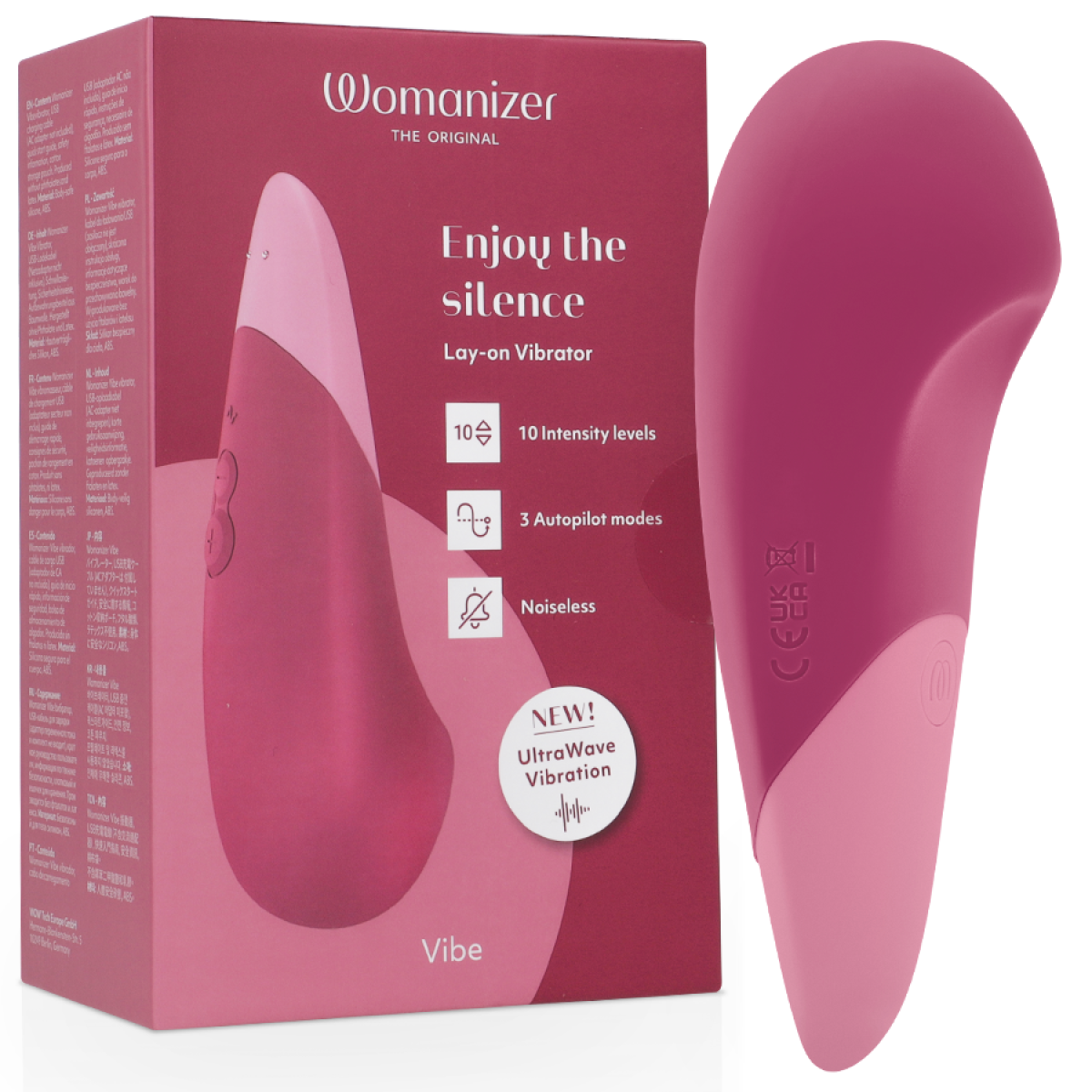 image Vibrateur Silencieux Vibe Lay-on Rose Foyer