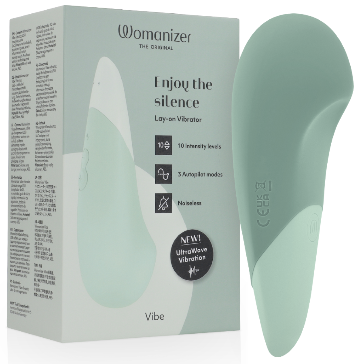 image Vibromasseur Silencieux Vibe Lay-on Sage