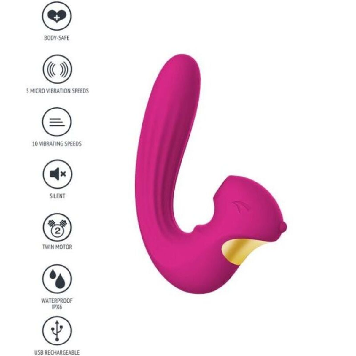 image Stimulateur Celestial Love Vibe Fuchsia